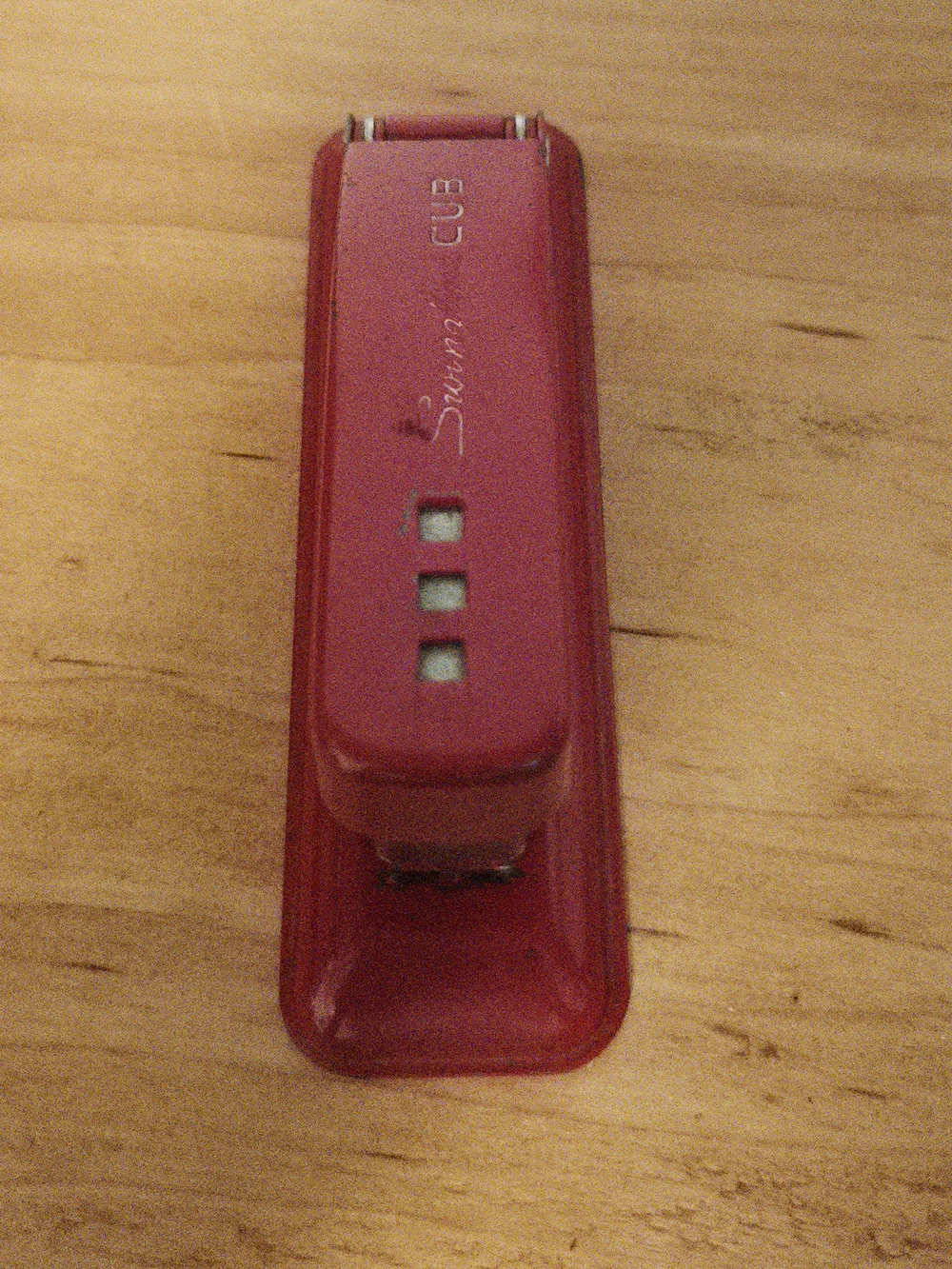 Vintage Swingline Classic Red Desk Stapler by Cub